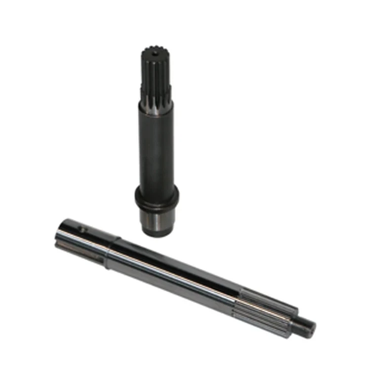 Custom spline and gear shafts